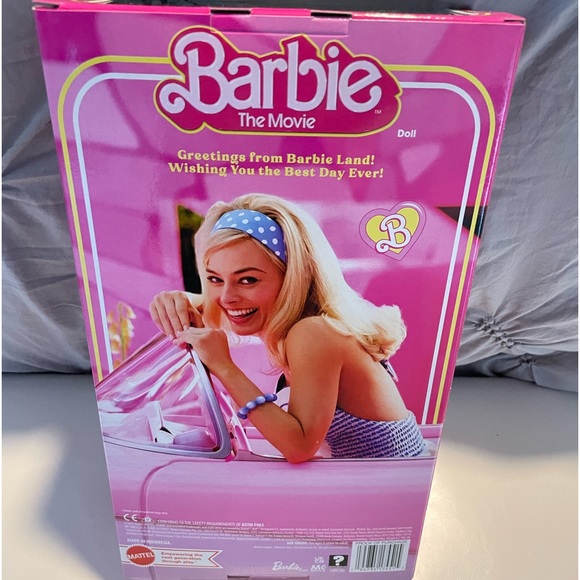 Collectible Barbie Movie Margo Robbie 2023 Disco Doll! NIB - Picture 2 of 7